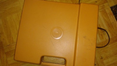 Vintage Fisher Price Blue Turntable Phonograph Record Player Model 825 -image