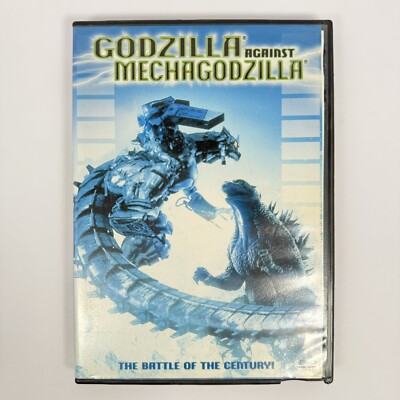 Godzilla Against (vs) Mechagodzilla (DVD, 2002) OOP Widescreen VERY GOOD-image
