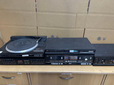 Fisher 5 Unit Stereo Turn Table Set MT-729/EQ-272/FM-270/CR-W48H/CA-270-image