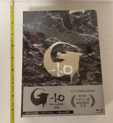 Godzilla Minus One -1.0 Deluxe Edition 3 Blu-ray+2 Booklet+Case Japan TBR-34168D-image