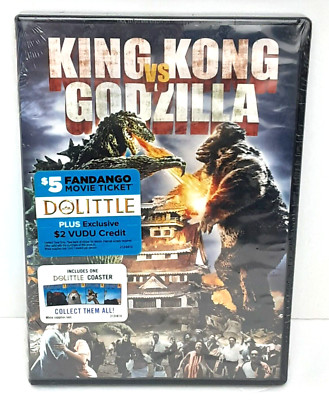 New RARE King Kong VS. Godzilla W/ COASTER - DVD 1962 Michael Keith-James Yagi-image