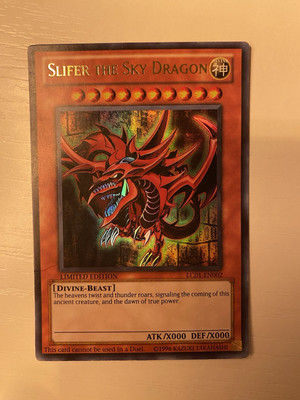Slifer The Sky Dragon - LC01-002 - Ultra Rare - Limited - LP-image