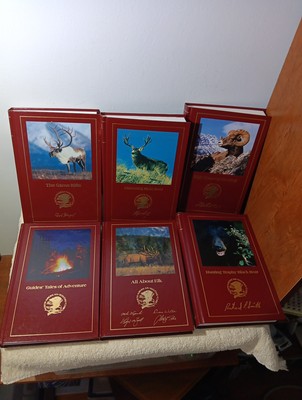 Lot Of 6 North American Hunting Club Hunters Information Series Hardcover-image
