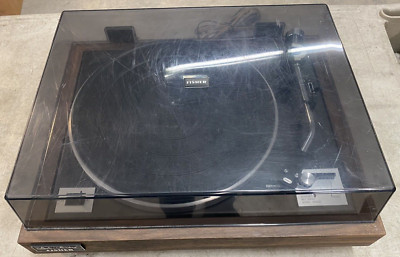 Fisher MT-6010 Turntable - WORKS - MISSING COUNTER WEIGHT - READ DESC-image