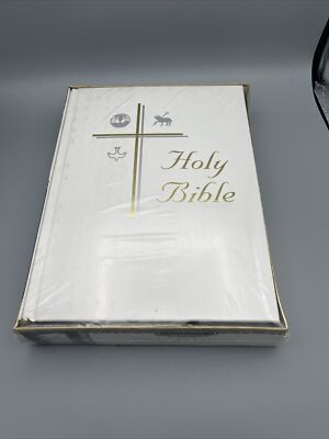 CATHOLIC FAMILY LIFE EDITION, NEW AMERICAN BIBLE WITH By Fireside Catholic Mint-image