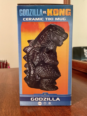 NEW Mondo Godzilla Tiki Mug Godzilla Vs Kong Ceramic Mug-image