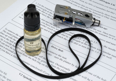 Luxury Cartridge, Stylus, Drive Belt, Oil for Fisher MT6310, MT6335, MT6210, 23-image