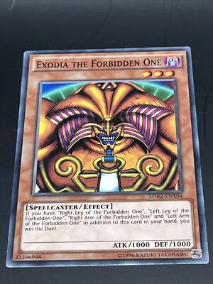 Yugioh! LP Exodia the Forbidden One - LDK2-ENY04 - Common - Unlimited Edition Li-image