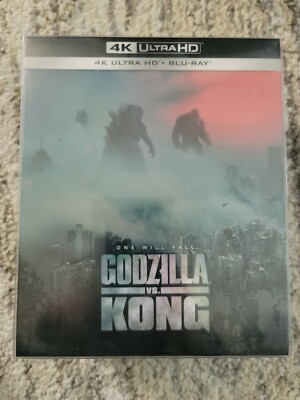 GODZILLA VS KONG Manta Lab 4K UHD Blu-ray Steelbook ONE CLICK BOX SET LENTI FULL-image