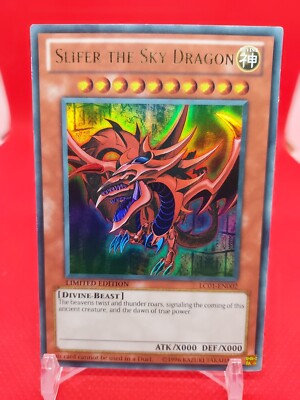 YuGiOh! Slifer The Sky Dragon - LC01-EN002 - Limited Edition - Ultra Rare -image