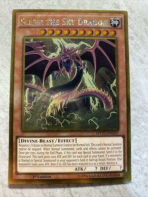 Yugioh - Slifer the Sky Dragon - MVP1-ENG57 - Gold Rare 1st Edition-image