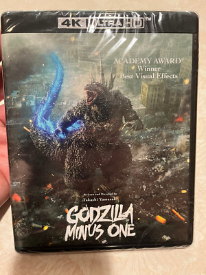 Godzilla Minus One 4k Ultra HD Blu-ray NEW SEALED-image