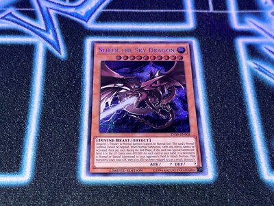 Slifer The Sky Dragon - TN19 - Prismatic Secret Rare - (PSR) - LP-image