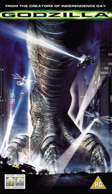 Godzilla (DVD) Matthew Broderick Harry Shearer Jean Reno Doug Savant (UK IMPORT)-image