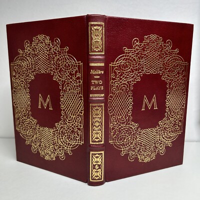 Two Plays Moliere Easton Press Leather Collectors Edition 1980 -image