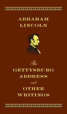 THE GETTYSBURG ADDRESS AND OTHER WRITINGS by Abraham Lincoln Leather Bound ~NEW~-image