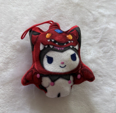 McDonalds Yu-Gi-Oh! x Hello Kitty Kuromi Slifer The Sky Dragon Plush Toy 2024-image