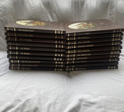 Time Life Books THE OLD WEST Series 20 Volume Set -  Illustrated History-image