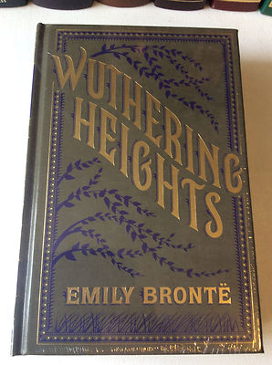 Wuthering Heights by Emily Bronte - HC leather-bound - NEW - sealed-image