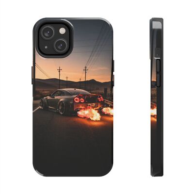 Nissan GTR Nissan GTR R35 iPhone 14 Case Godzilla Jdm Tough Phone Case-image