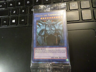 YUGIOH OBELISK SLIFER RA GOD BLUE-EYES RED-EYES LC01-EN001 TO LC01-EN006 SEALED-image