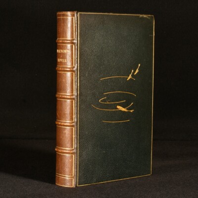 1825 Lives of Donne Wotton Hooker Herbert Sanderson Izaak Walton Riviere Binding-image