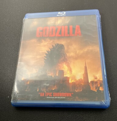 NEW Godzilla Blu-Ray 2014 Elizabeth Olsen Ken Watanabe KG JD-image