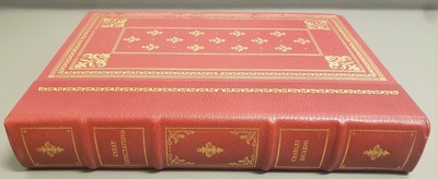 GREAT EXPECTATIONS CHARLES DICKENS  LEATHER BOUND FRANKLIN LIBRARY HC gold trim-image