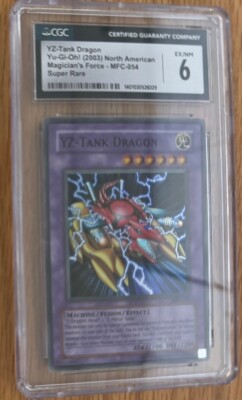Yugioh YZ Dragon Magicians Force MFC-054 CGC Graded 6 Not PSA Card-image