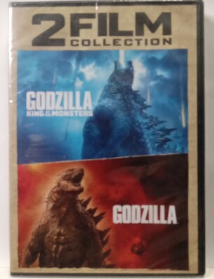 Godzilla 2 Film Collection - Godzilla & King Of The Monsters - New Sealed DVD-image