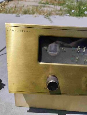 Vintage Fisher Tube Receiver model 100-R with Mullard  tubes. Early 60s-image