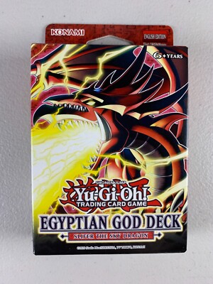 Yugioh Egyptian God Slifer the Sky Dragon Structure Deck ENGLISH NEW! Unit #5-image