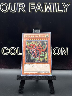 SLIFER THE SKY DRAGON - LC01-EN002 - YUGIOH ULTRA RARE - LP LIMITED EDITION-image