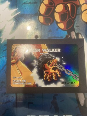 Bear Walker Yu-Gi-Oh Exodia The Forbidden One Left Arm Only 500 Made. Number 24-image
