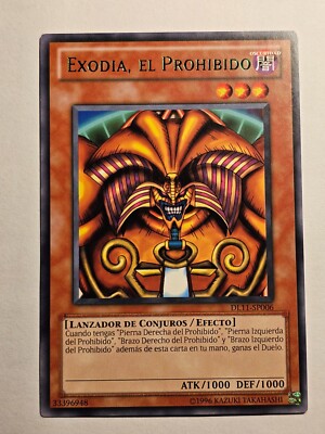 Exodia the Forbidden One (V.2 - Rare)●YUGIOH●DL11●2010●SPANISH●NM●35003-image