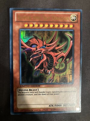 Yu-Gi-Oh! TCG Slifer the Sky Dragon Yugi's Legendary Decks YGLD-ENG01 Ltd Ed.-image