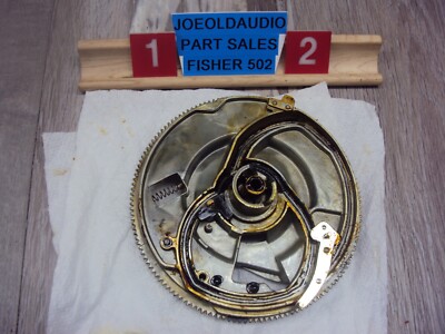 Fisher 502 Turntable Main Cam Gear. Tested. Parting Out Entire Fisher 502-image
