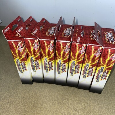 Yu-Gi-Oh TCG Egyptian God Deck Slifer The Sky Dragon  Sealed X7 Lot-image