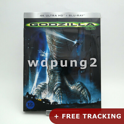 Godzilla (1998) 4K UHD + BLU-RAY w/ Slipcover / Roland Emmerich-image
