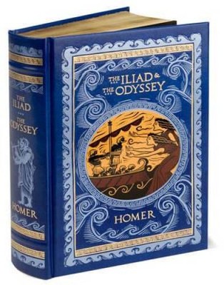 The Iliad & the Odyssey - Bonded Leather By Homer - GOOD-image