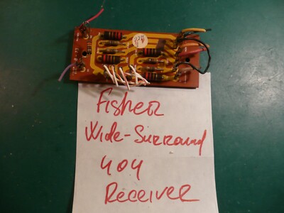 Fisher 404 Receiver Replacement Parts Circuit Board Part # 2315-image