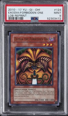 2010-2017 #124 EXODIA THE FORBIDDEN ONE PSA 9-image
