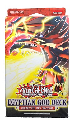 2021 Yu-Gi-Oh! Egyptian God Deck Slifer the Sky Dragon English Edition Unlimited-image