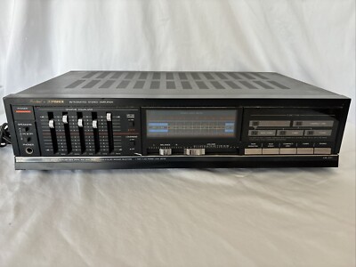 Fisher CA-283 Integrated Stereo Amplifier Receiver- No Remote, Powers On-image