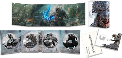 Godzilla -1.0 Minus One Deluxe Edition 4K Ultra HD+3 Blu-ray+Case+2Booklet JPN-image