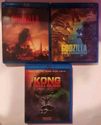 Godzilla Godzilla King Of The Monsters Kong Skull Island BLURAYS Action Horror -image