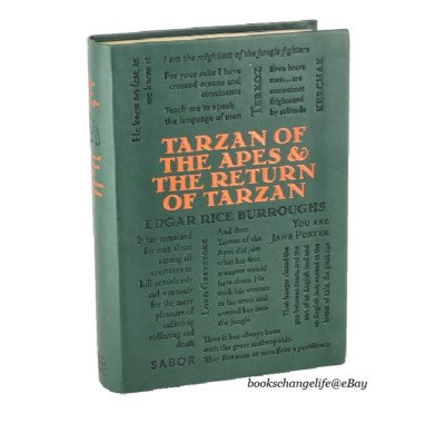 TARZAN OF THE APES & RETURN OF TARZAN Edgar Rice Burroughs Flexi Bound Brand NEW-image