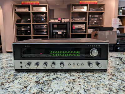 The FIsher 674 4-Ch AM FM Receiver AS/IS-image
