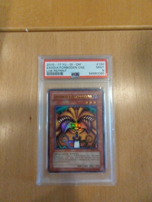 2010-17 Yu-Gi-Oh! LOB Reprint #124 Exodia The Forbidden One PSA 9 Mint-image