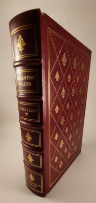 Thornton Wilder Three Plays Franklin Library Leather Limited Edition 1979-image